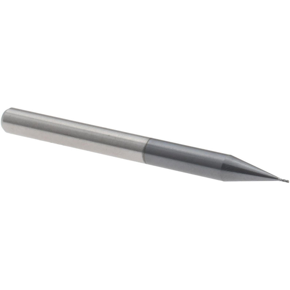 Accupro 14796937 Square End Mill 0.013" Dia, 0.039" LOC, 4 Flutes, Solid Carbide