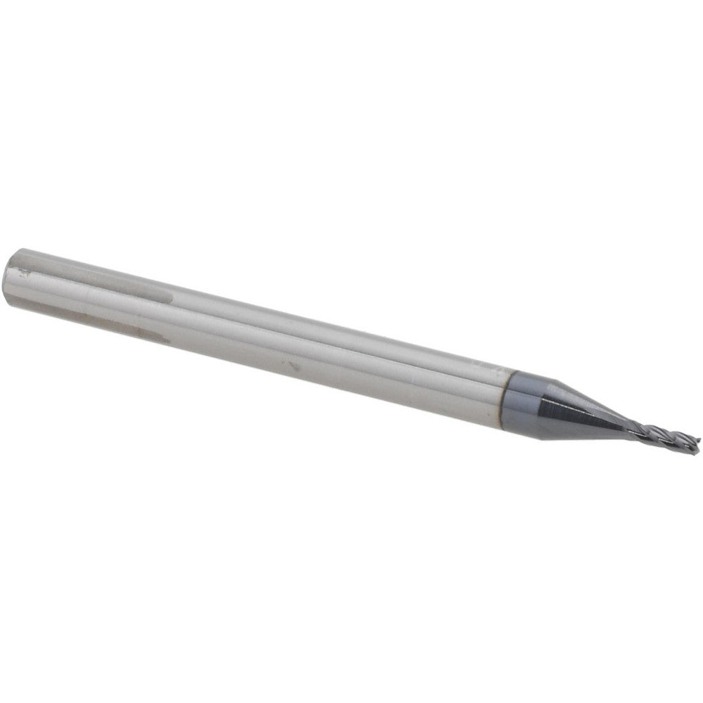 Accupro 14796956 Square End Mill 0.041" Dia, 0.123" LOC, 4 Flutes, Solid Carbide