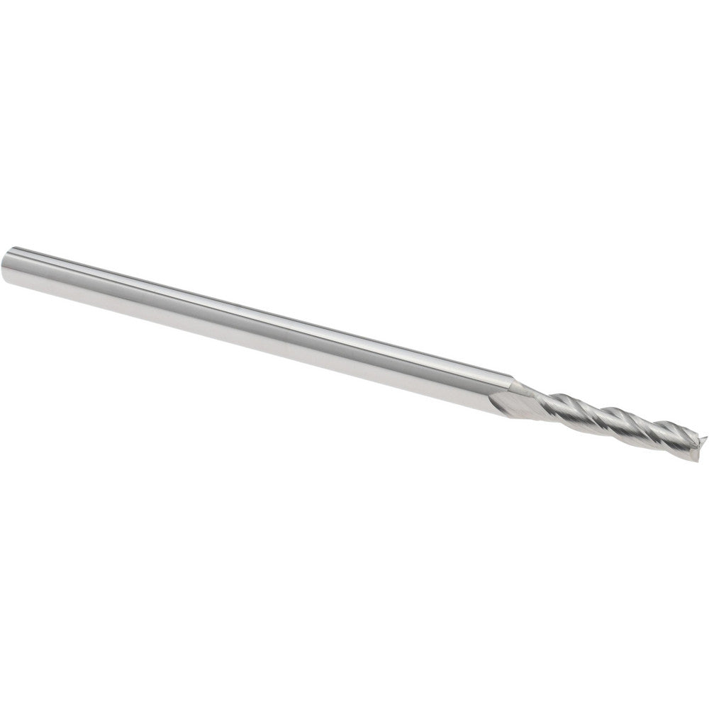 Accupro 14883437 Square End Mill 3/32" Dia, 1/2" LOC, 3 Flutes, Solid Carbide