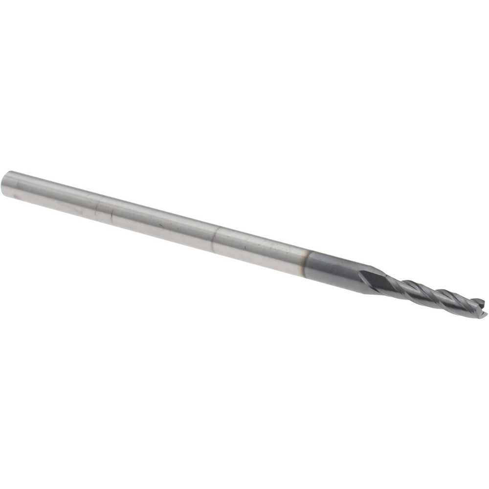 Accupro 14883440 Square End Mill 0.09" Dia, 29/64" LOC, 3 Flutes, Solid Carbide