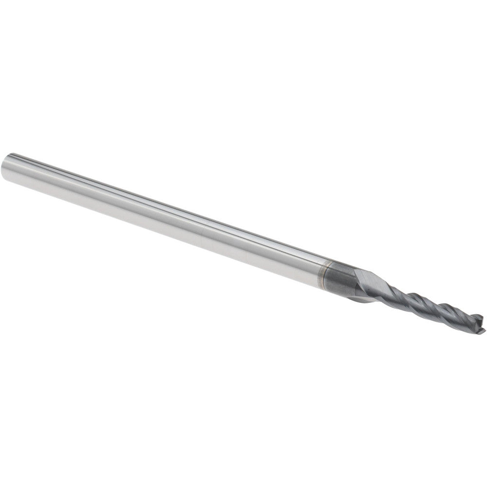 Accupro 14883444 Square End Mill 0.08" Dia, 13/32" LOC, 3 Flutes, Solid Carbide