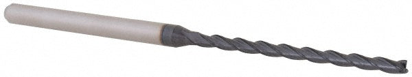 Accupro 14883449 Square End Mill 5/64" Dia, 1.187" LOC, 3 Flutes, Solid Carbide