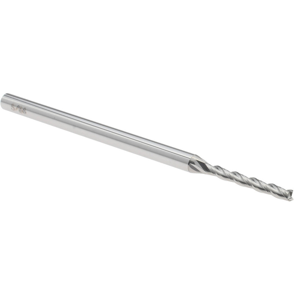 Accupro 14883451 Square End Mill 5/64" Dia, 5/8" LOC, 3 Flutes, Solid Carbide