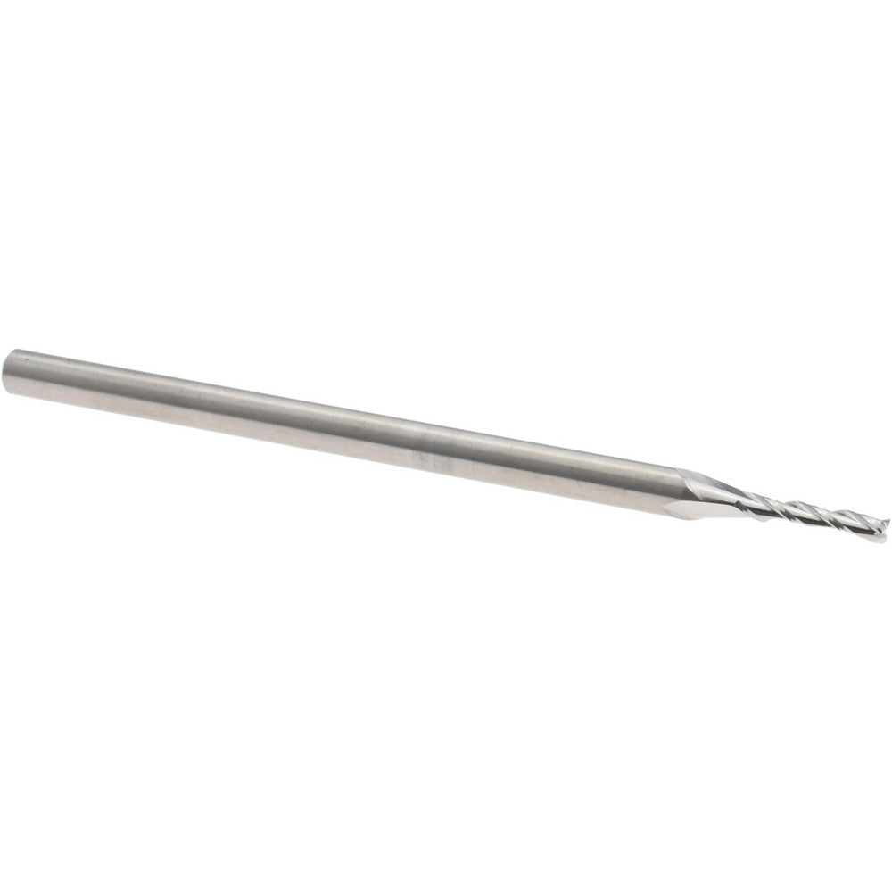 Accupro 14883456 Square End Mill 0.07" Dia, 3/8" LOC, 3 Flutes, Solid Carbide