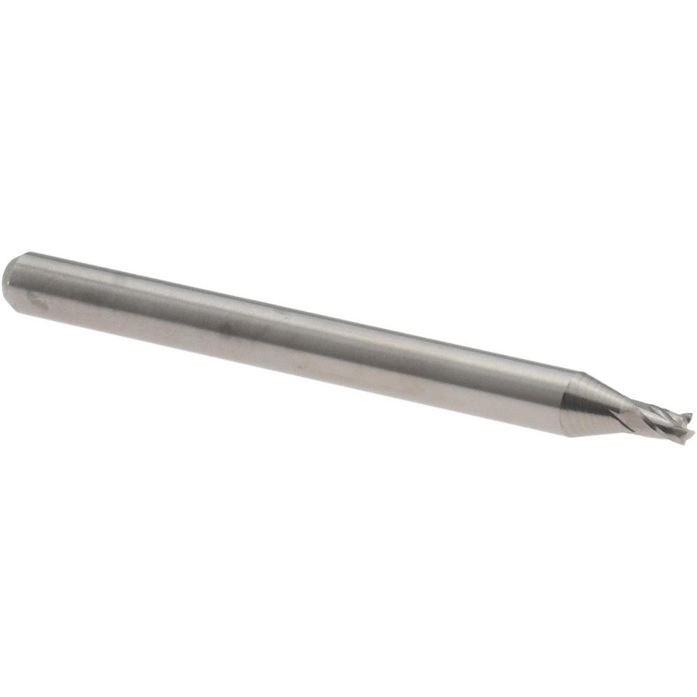 Accupro 14797350 Square End Mill 1/16" Dia, 0.093" LOC, 4 Flutes, Solid Carbide