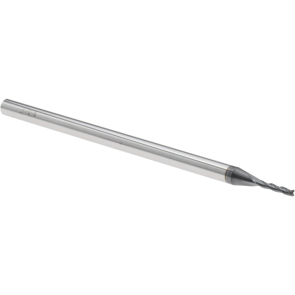 Accupro 14883472 Square End Mill 3/64" Dia, 1/4" LOC, 3 Flutes, Solid Carbide