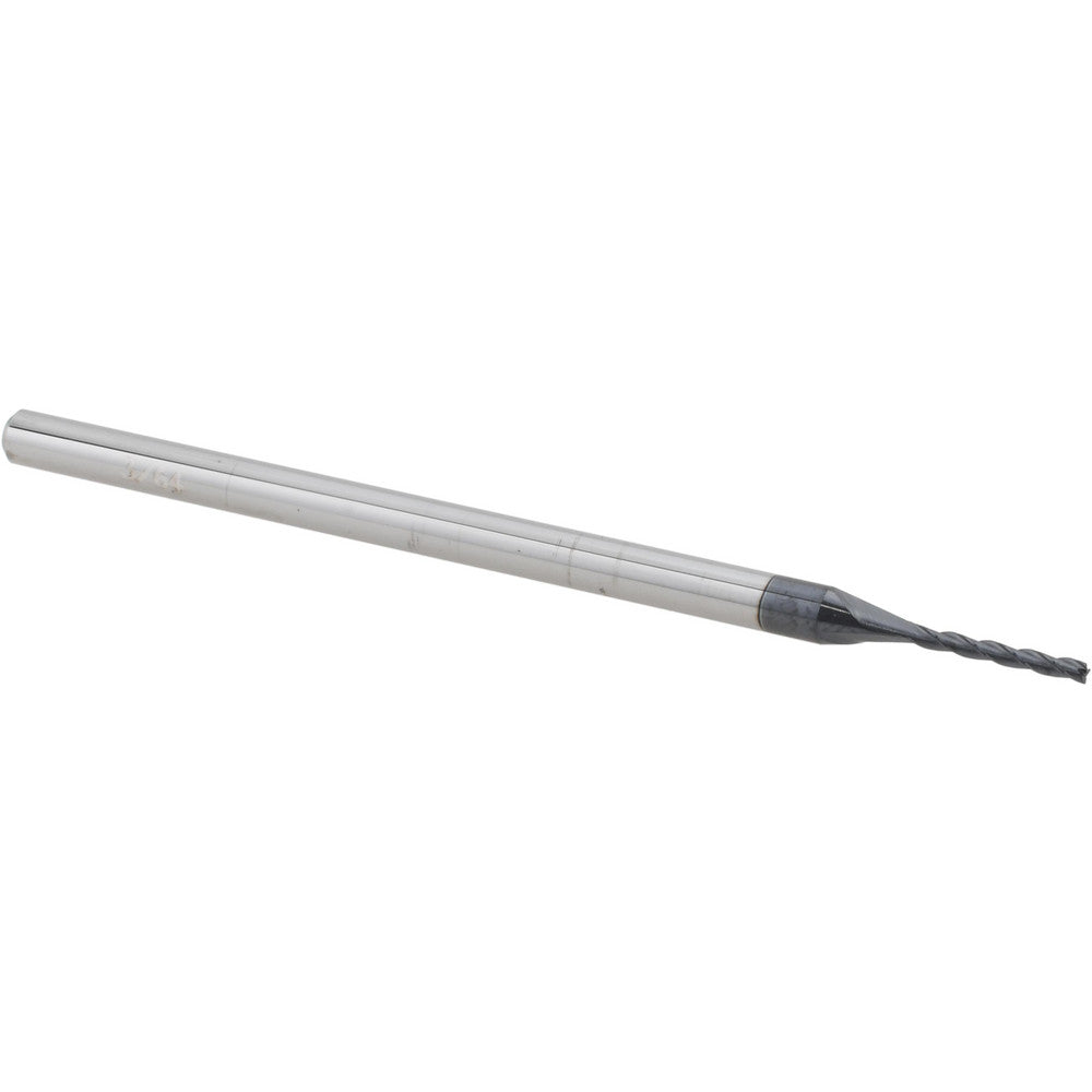 Accupro 14883507 Square End Mill 3/64" Dia, 3/8" LOC, 3 Flutes, Solid Carbide