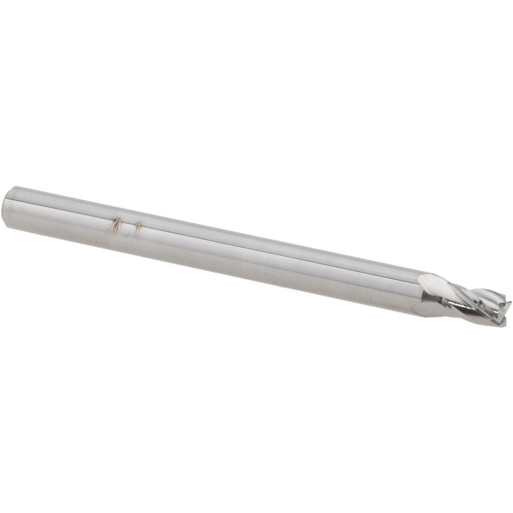Accupro 12277109 Square End Mill 0.1" Dia, 0.15" LOC, 4 Flutes, Solid Carbide