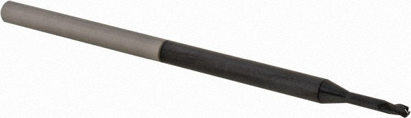 Accupro 14796238 Corner Radius End Mill 1/16" Dia, 0.093" LOC, 0.01" Radius, 3 Flutes, Solid Carbide