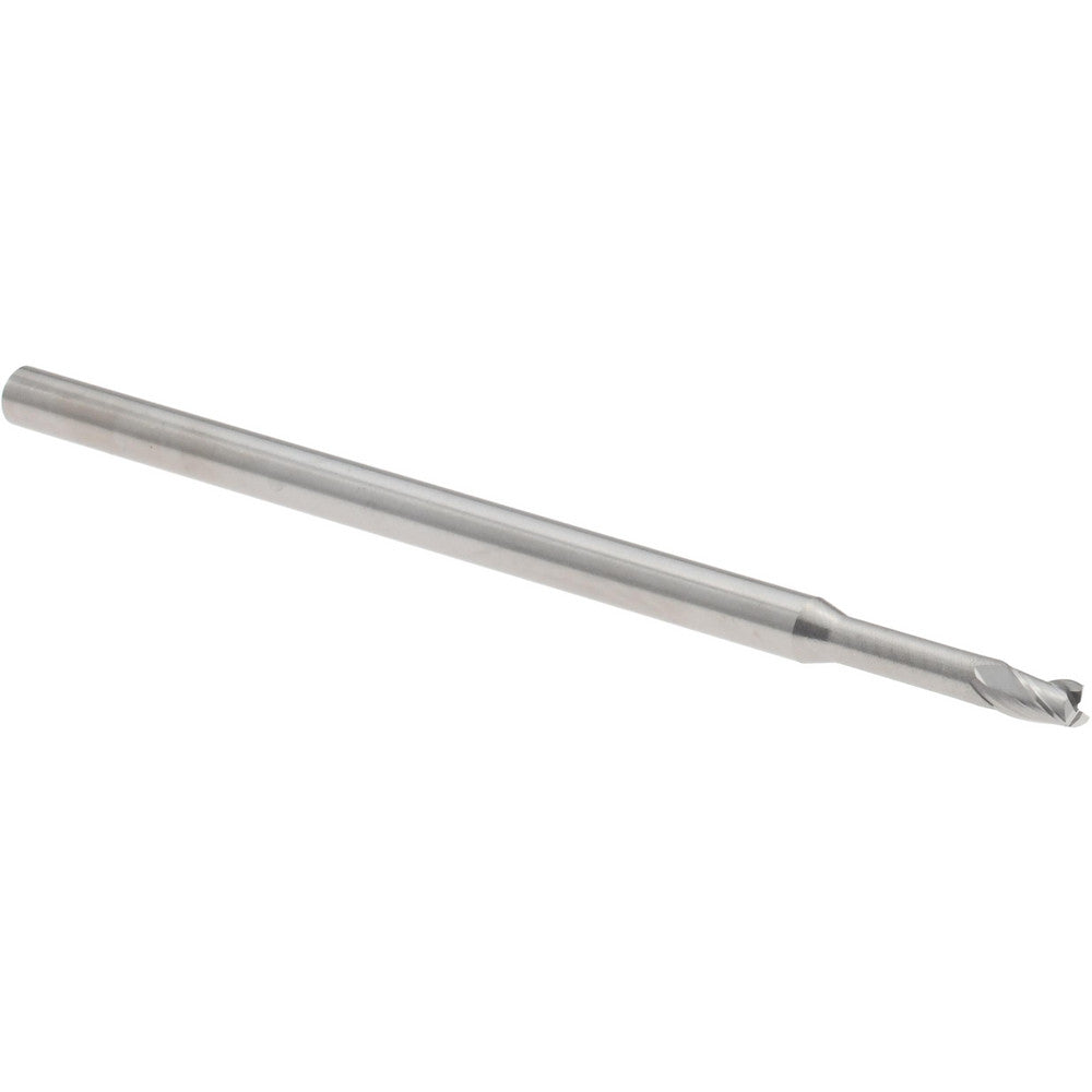 Accupro 14796249 Corner Radius End Mill 0.0938" Dia, 1.5" LOC, 0.0050" Radius, 3 Flute, Solid Carbide