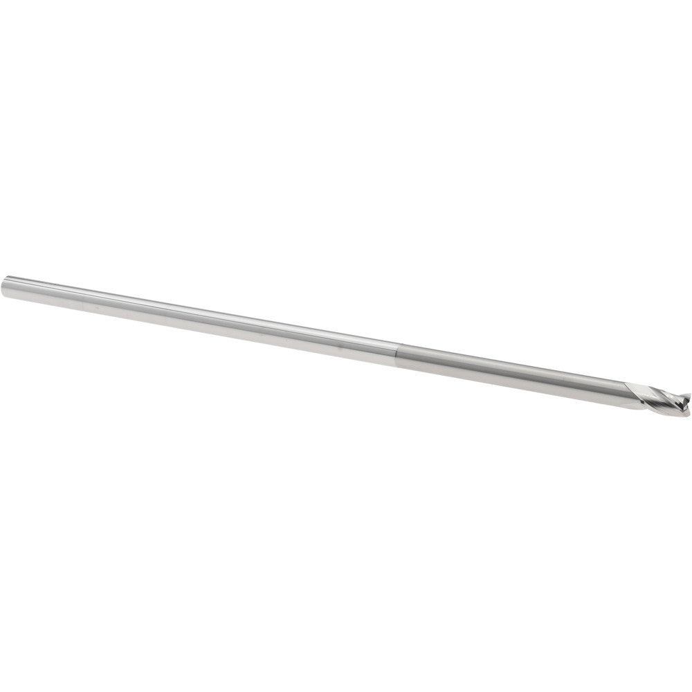 Accupro 14797304 Square End Mill 1/8" Dia, 0.187" LOC, 3 Flutes, Solid Carbide