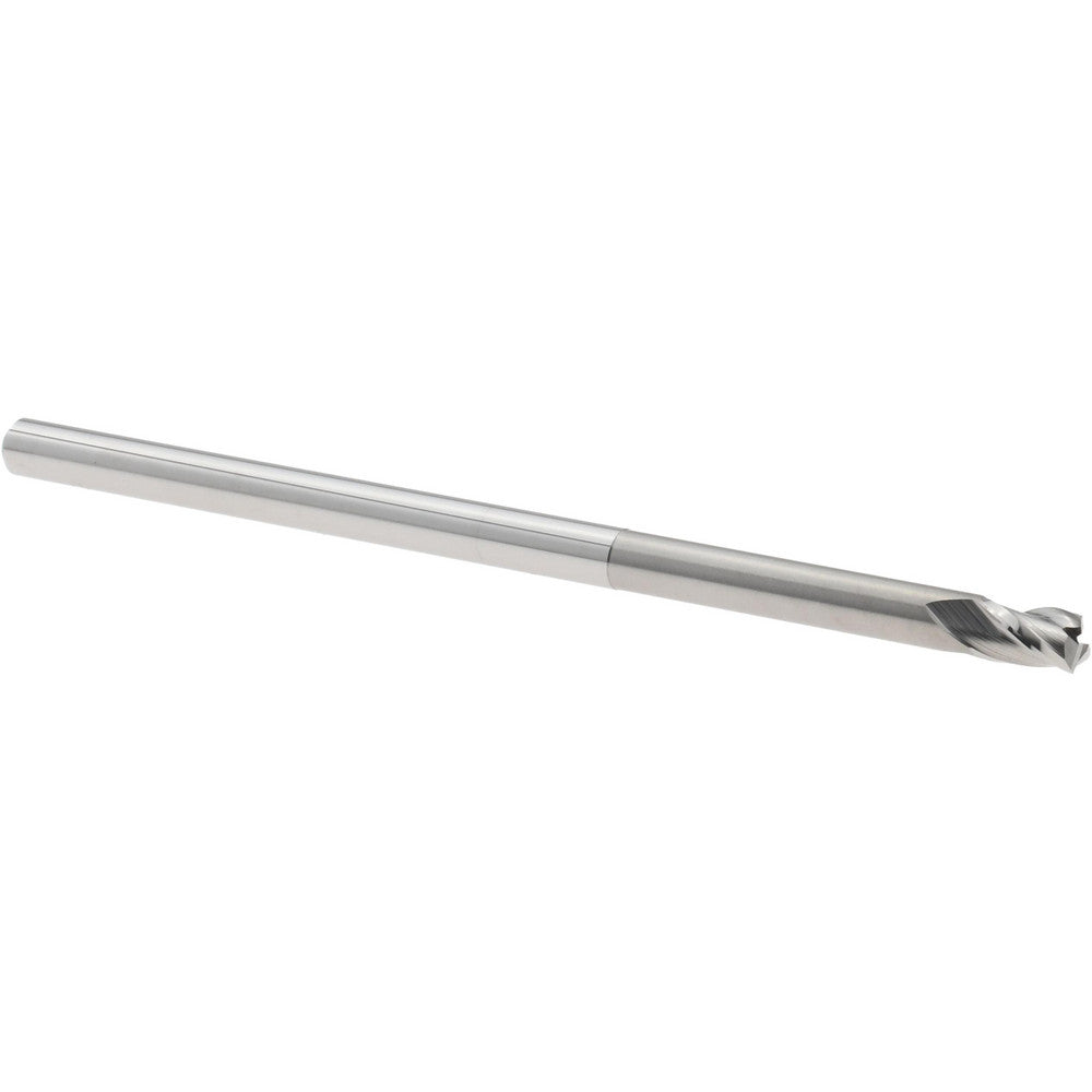 Accupro 14797300 Square End Mill 1/8" Dia, 0.187" LOC, 3 Flutes, Solid Carbide