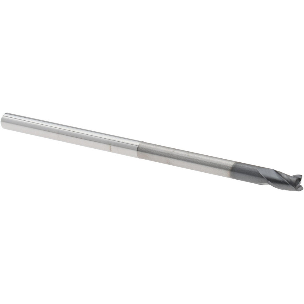 Accupro 14797301 Square End Mill 1/8" Dia, 0.187" LOC, 3 Flutes, Solid Carbide