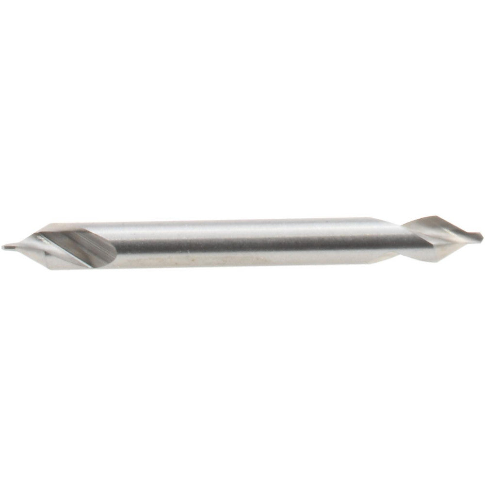 Hertel H-811500E000 Combination Drill & Countersink #0, 1/8" Body Dia, 118 deg, High-Speed Steel