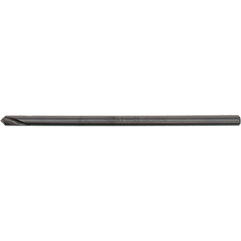 Hertel H-81197050000 Spotting Drill 5.00 mm Dia, 90 deg, Cobalt M-35 (HSS-E)