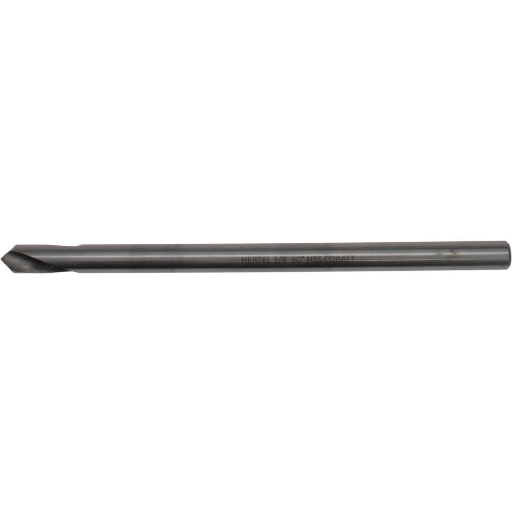 Hertel H-81197095200 Spotting Drill 3/8" Dia, 90 deg, 6-3/4" OAL, Cobalt M-35 (HSS-E)