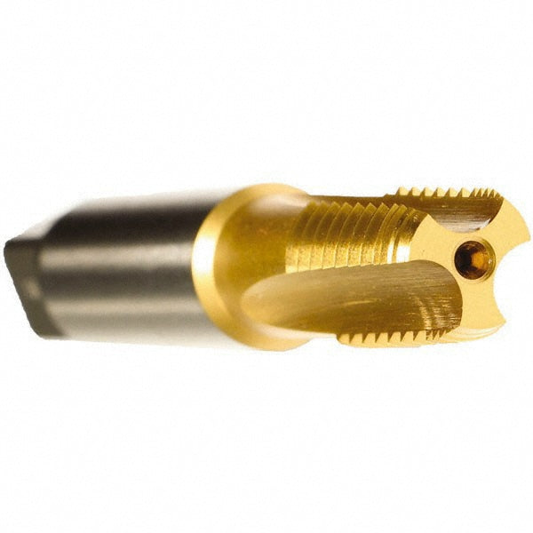 Emuge CW193100.5784 TiN Coated, Cobalt, Interrupted Thread Pipe Tap