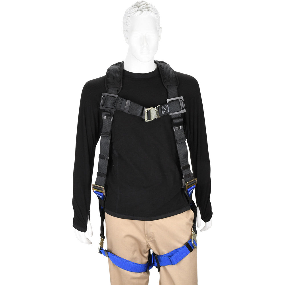 PRO-SAFE PS-HQC-20 Fall Protection Harnesses 350 Lb, Padded Quick Connect Style, Size Universal, Polyester