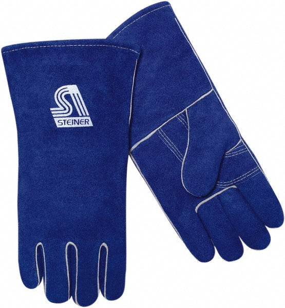 Steiner 02509F-L Welding Gloves Size Large, Cowhide Leather, Stick Welding Application