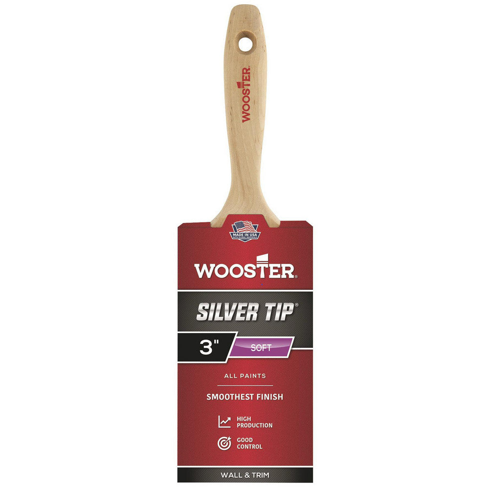 Wooster Brush 5222-3 Paint Brush 3" Wide, Polyester & Synthetic, Synthetic Bristle