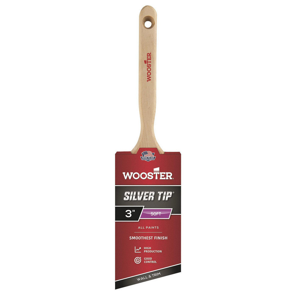 Wooster Brush 5221-3 Paint Brush 3" Wide, Synthetic, Synthetic Bristle