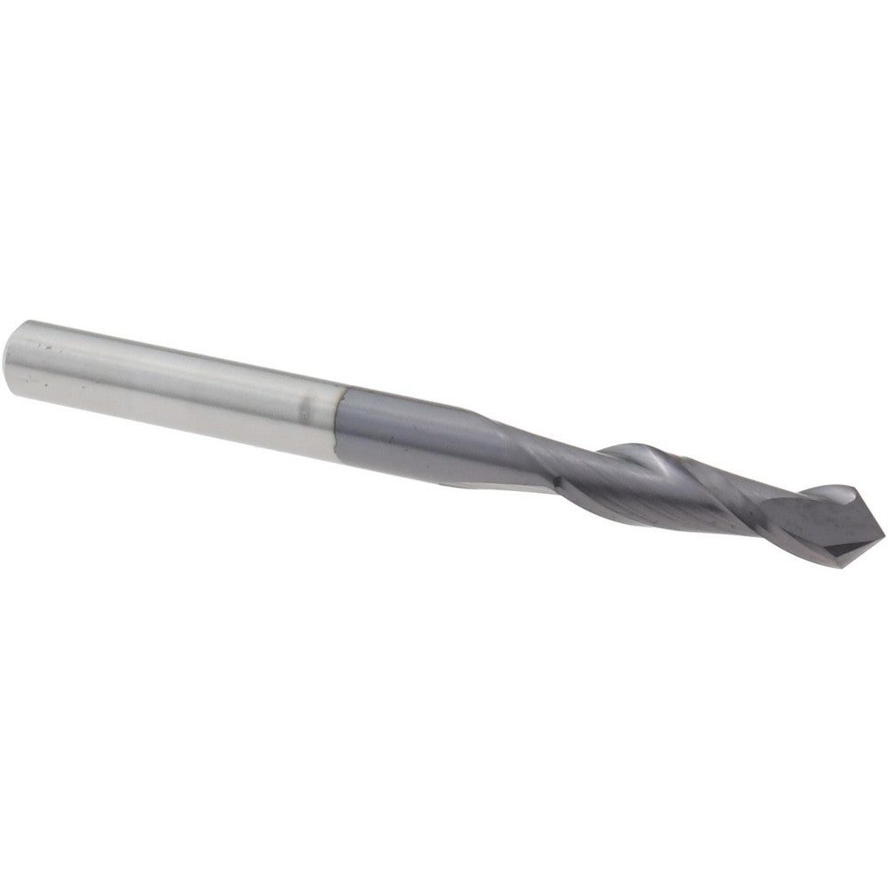 Harvey Tool 72308-C3 Drill Mill 1/8" Dia, 1/2" LOC, 2 Flutes, 90 ° Point, Solid Carbide