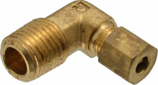Parker 169C-3-4 Compression Tube Male Elbow 1/4-18" Thread, Compression x MNPT