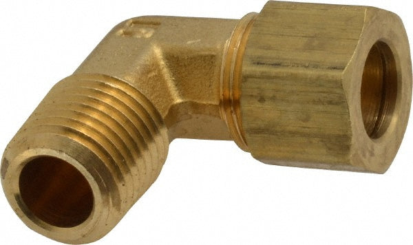 Parker 169C-6-4 Compression Tube Male Elbow 1/4-18" Thread, Compression x MNPT