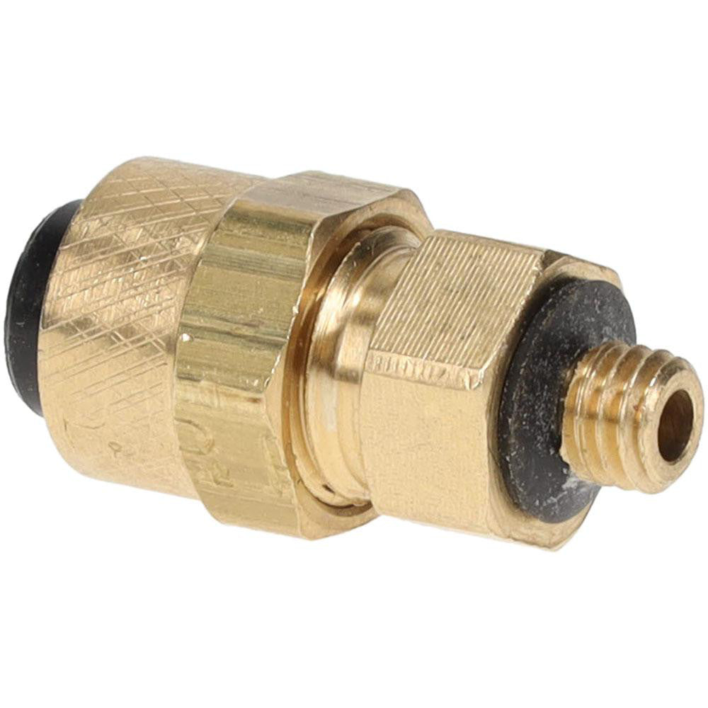 Parker 68P-4-10X32 Compression Tube Connector 10-32" Thread, Compression x MNPT