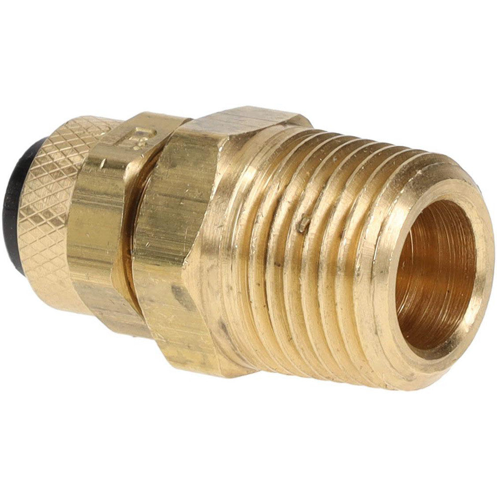 Parker 68P-6-6 Compression Tube Connector 3/8-18" Thread, Compression x MNPT