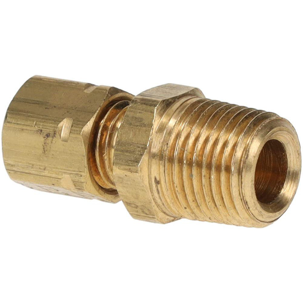 Parker 68CA-2-2 Compression Tube Connector 1/8-27" Thread, Compression x MNPT