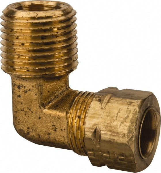 Parker 169CA-6-6 Compression Tube Male Elbow 3/8-18" Thread, Compression x MNPT