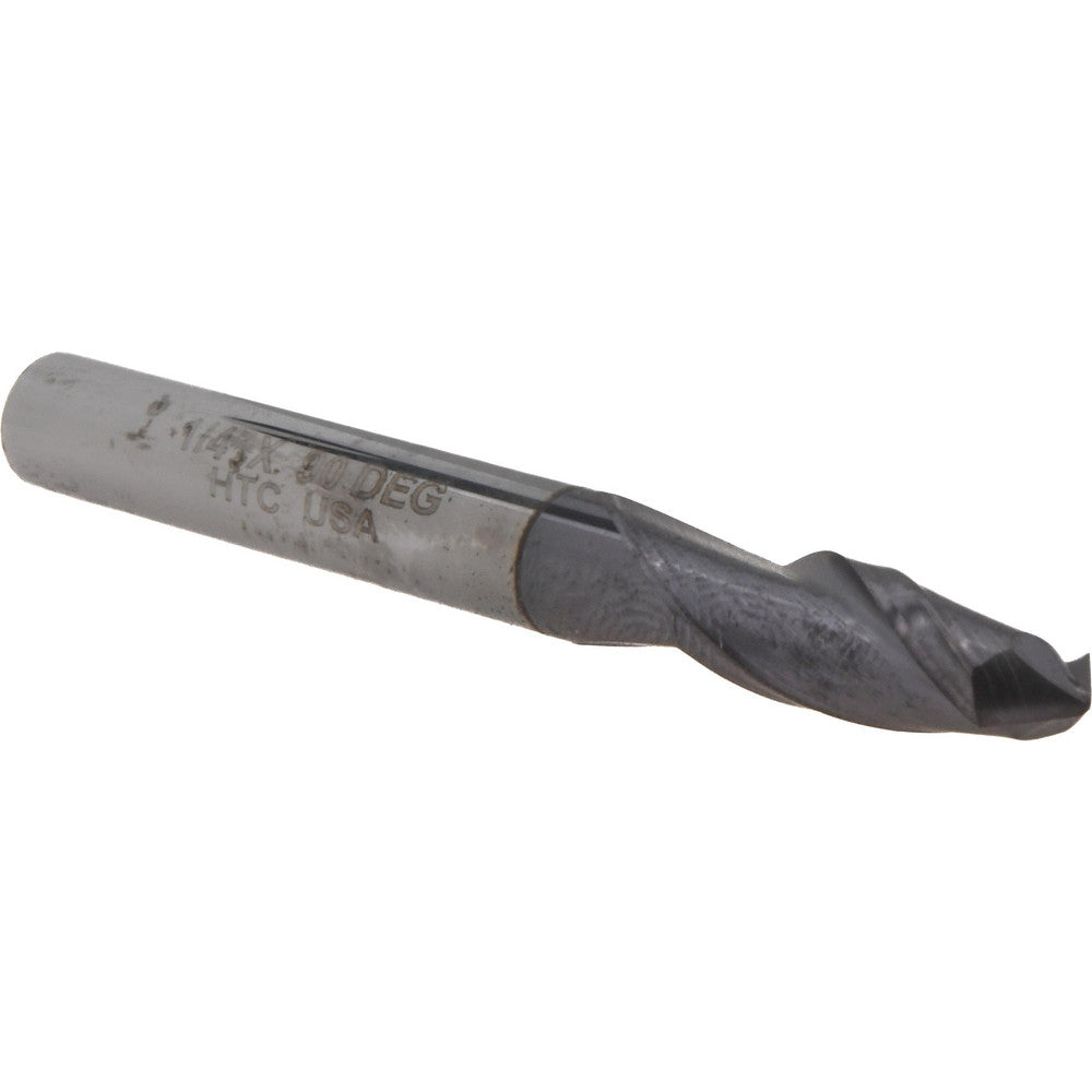 Harvey Tool 46516-C3 Drill Mill 1/4" Dia, 3/4" LOC, 2 Flutes, 90 ° Point, Solid Carbide