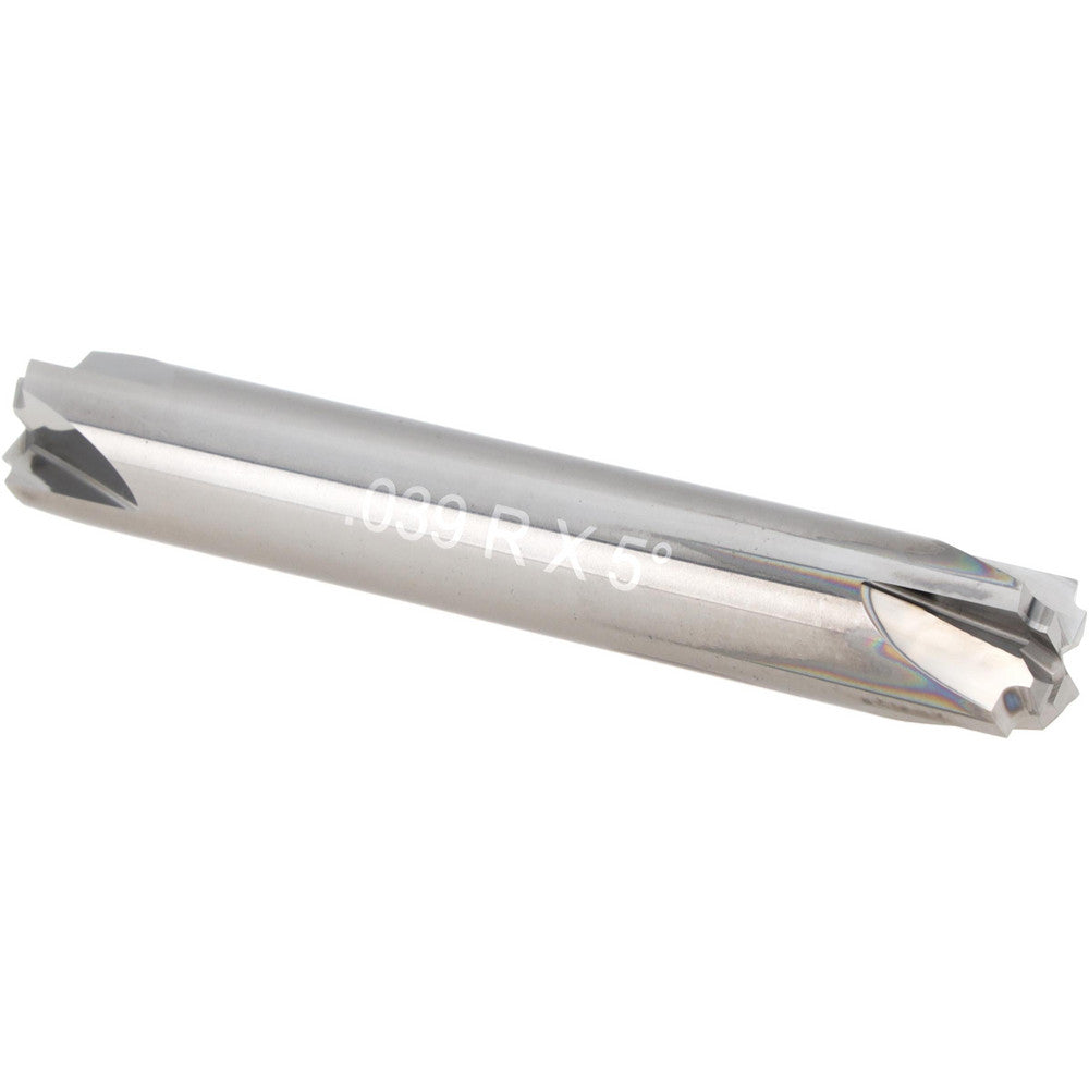 Harvey Tool 21039 Corner Rounding End Mill 1.00 mm Radius, 3/8" Dia, 4 Flutes, Solid Carbide