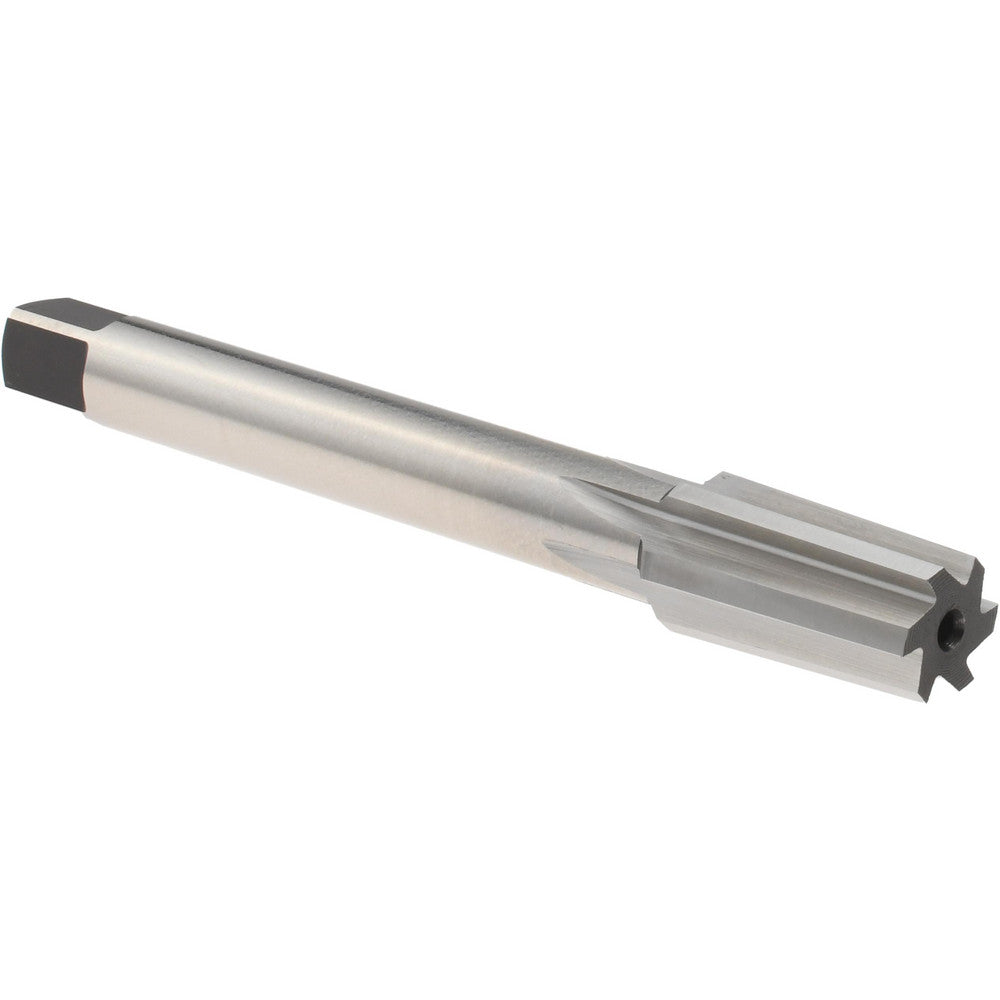 Emuge G0037165.5764 1/8" Pipe, 0.3169" Small End Diam, 0.2756" Straight Shank, 17mm Flute, Taper Pipe Reamer