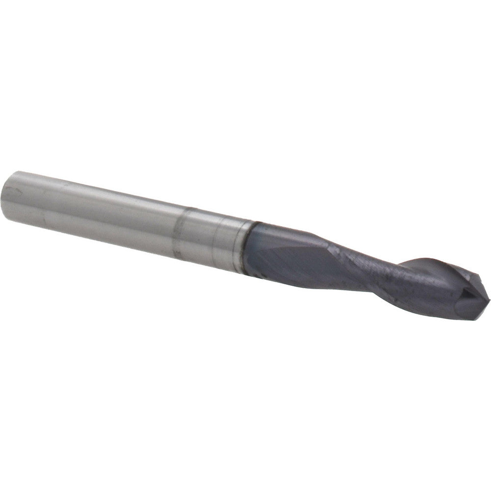 Harvey Tool 12916-C3 Drill Mill 1/4" Dia, 3/4" LOC, 2 Flutes, 120 ° Point, Solid Carbide