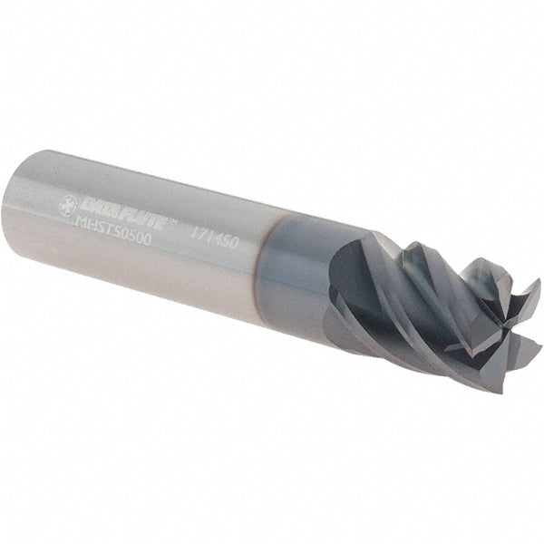 Data Flute Cnc 40347-85-D Square End Mill 1/2" Dia, 5/8" LOC, 5 Flute, Solid Carbide