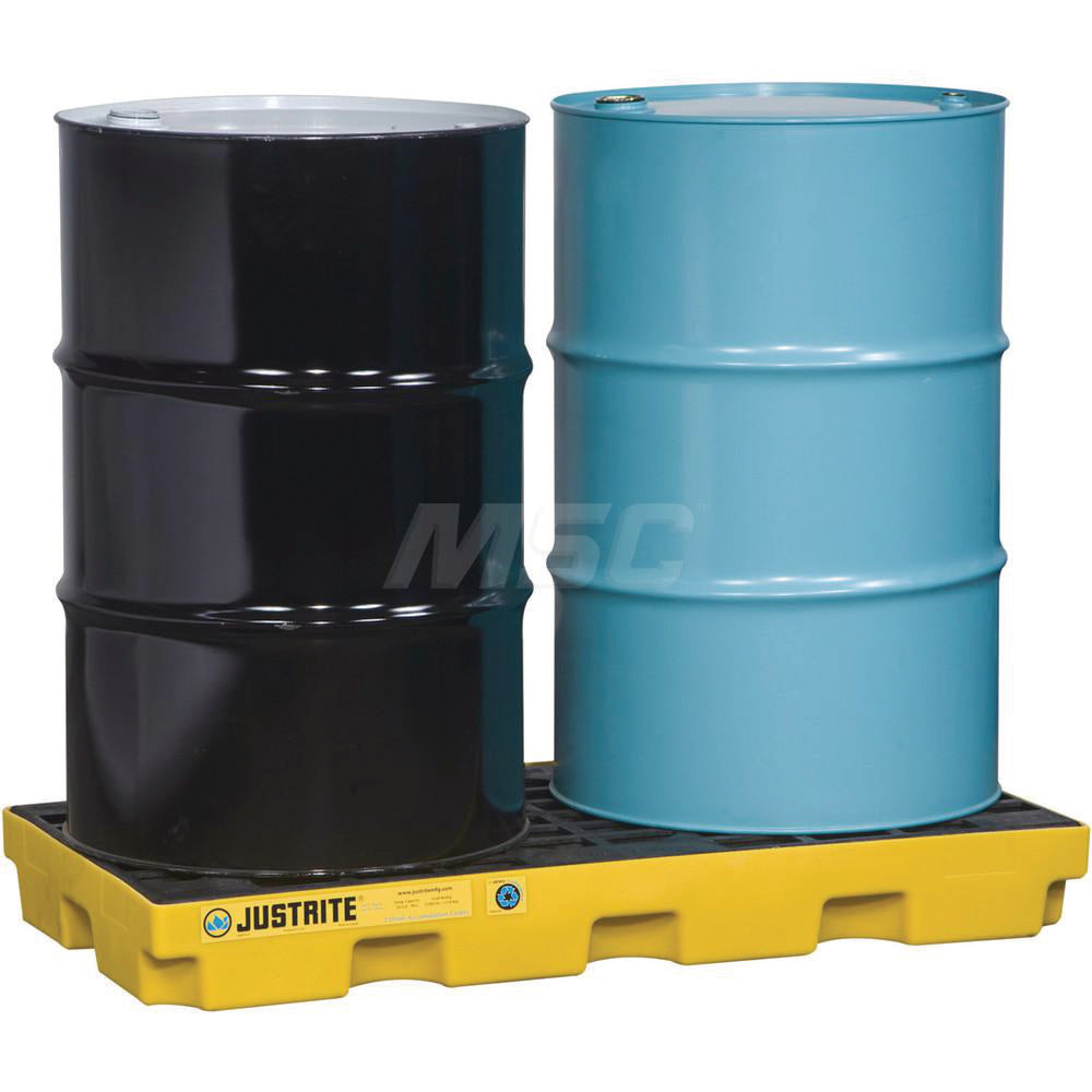 Justrite Mfg. Company 28654 Accumulation Center 2 Drum, 24.00 gal, 2500.00 lb, Polyethylene