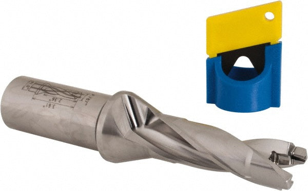 Iscar 3202811 Replaceable-Tip Drill 0.787 to 0.823" Dia, 2.36" Max Depth, 1" Straight-Cylindrical Shank