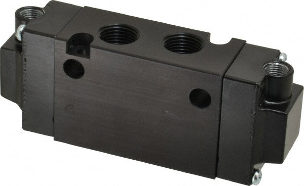 Parker B542000XXC Stacking Solenoid Valve Double Air Pilot, 4-Way, 2 Position, Pilot Return