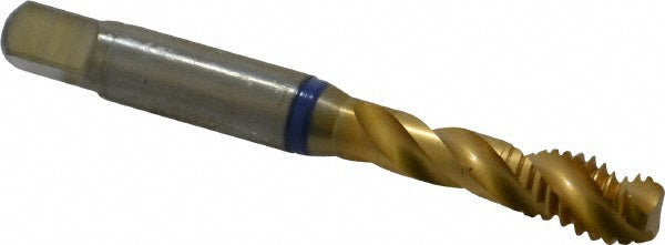 Guhring 9039100079380 Spiral Flute Tap 5/16-18, UNC, 3 Flute, Modified Bottoming, 2B Class of Fit, Powdered Metal, TiN Finish