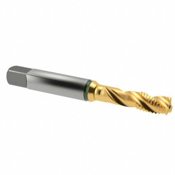 Guhring 9039220095250 Spiral Flute Tap 3/8-16, UNC, 3 Flute, Modified Bottoming, 2B Class of Fit, Cobalt, TiN Finish