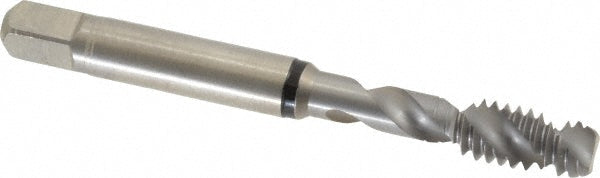 Guhring 9039310063500 Spiral Flute Tap 1/4-20, UNC, 2 Flute, Modified Bottoming, 2B Class of Fit, Cobalt, Bright/Uncoated