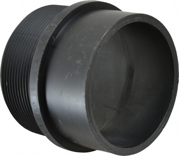 NIBCO I032200 Drain, Waste & Vent Adapter 4" Fitting, Spig x MIPT, Acrylonitrile Butadiene Styrene