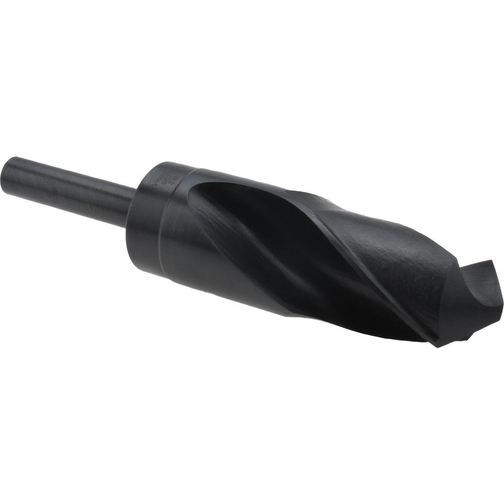 Value Collection 63322978 Reduced Shank Drill Bit 1.3779'' Dia, 1/2'' Shank Dia, 118 °, High Speed Steel