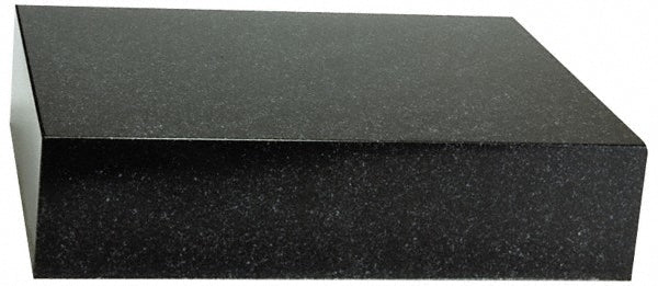 Value Collection 640-0110 Inspection Surface Plate 12" Long, 3" Thick, Granite, No Ledge, B Grade