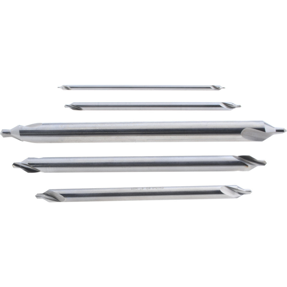 Value Collection 217-7905 5 Pc #1 to #5 High Speed Steel Combo Drill & Countersink Set