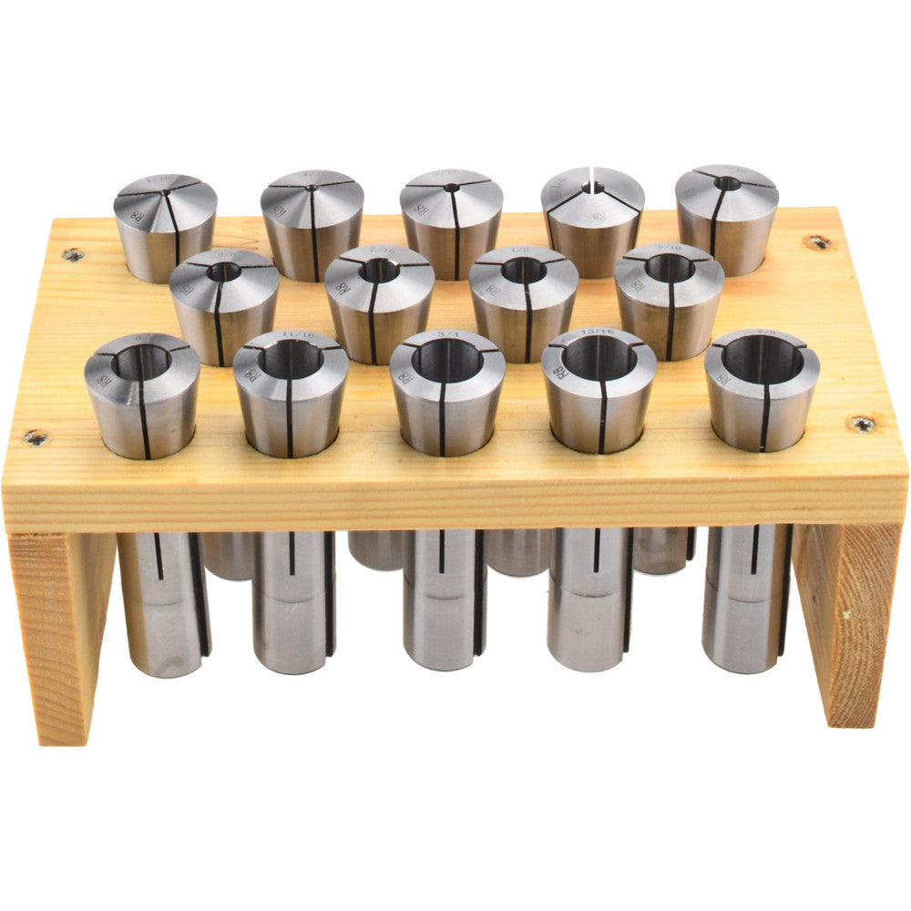 Value Collection 231-2114 Collet Set 14 Pc, 1/16 to 7/8" Capacity