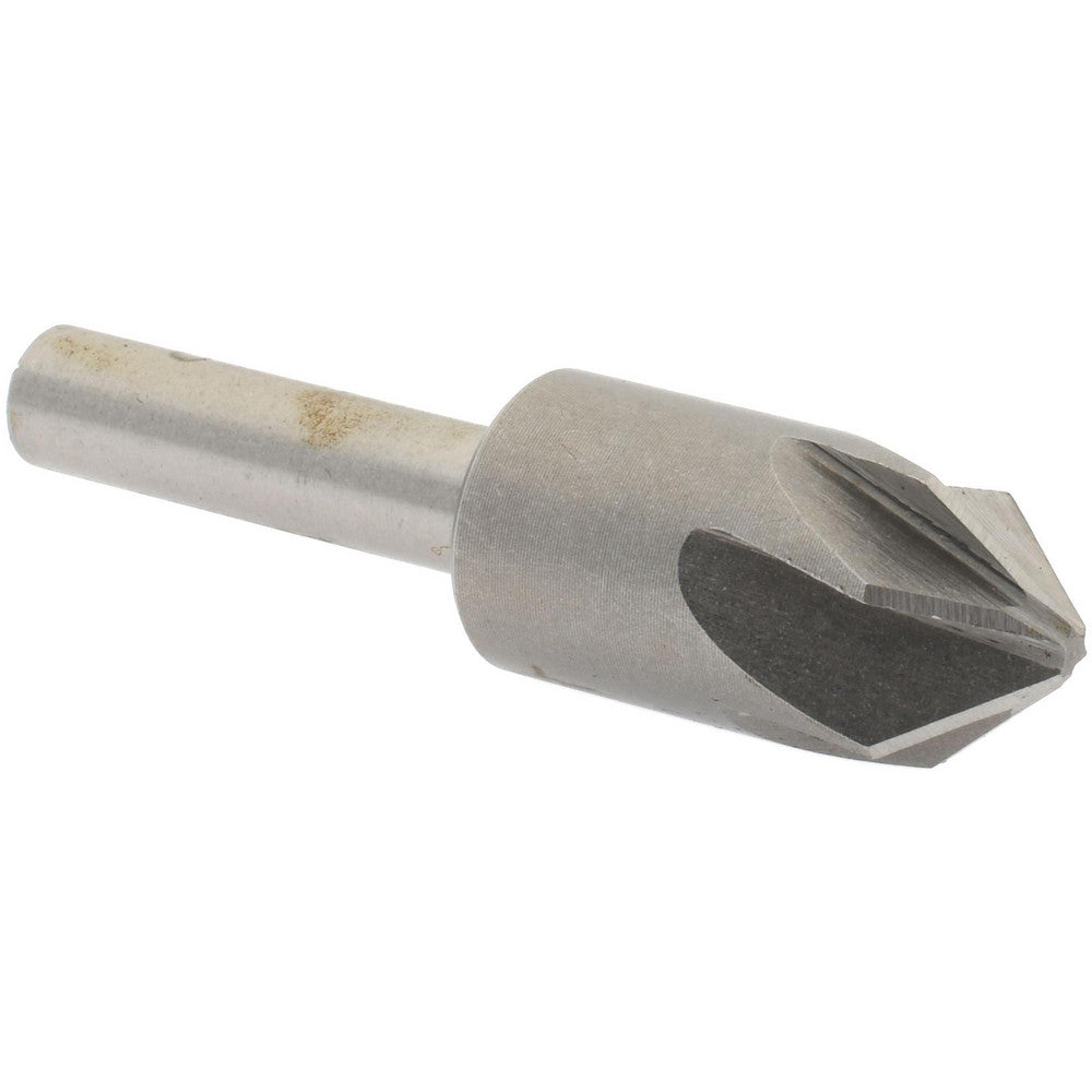 Value Collection CS2160032 Countersink 1/2" Head Dia, 82.00 deg Included Angle, 6 Flute, Cobalt Steel, Right Hand Cut