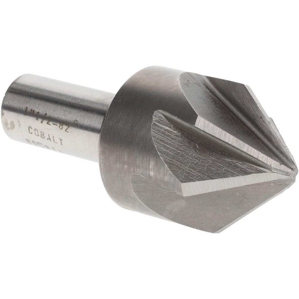 Value Collection SC2182132 Countersink 1-1/2" Head Dia, 82.00 deg Included Angle, 6 Flute, Cobalt Steel, Right Hand Cut